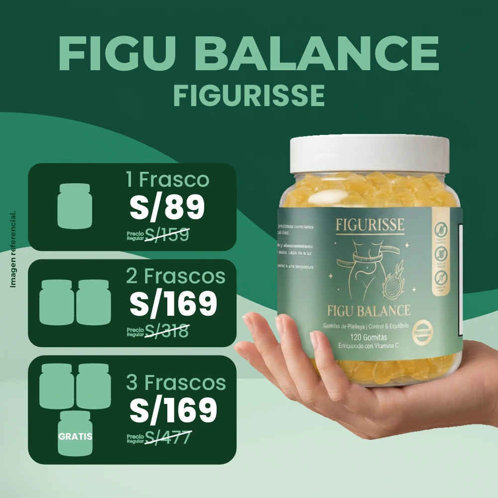 FIGU BALANCE - GOMITAS PITAHAYA DETOX+ REGULADORAS DE APETITO