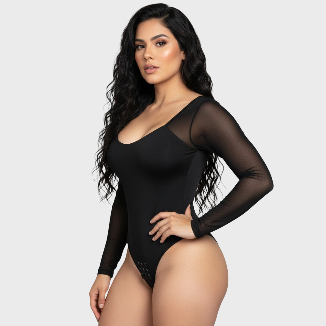 BODY MOLDEADOR MANGA LARGA – SHAPEWEAR | GLAM SLEEVES